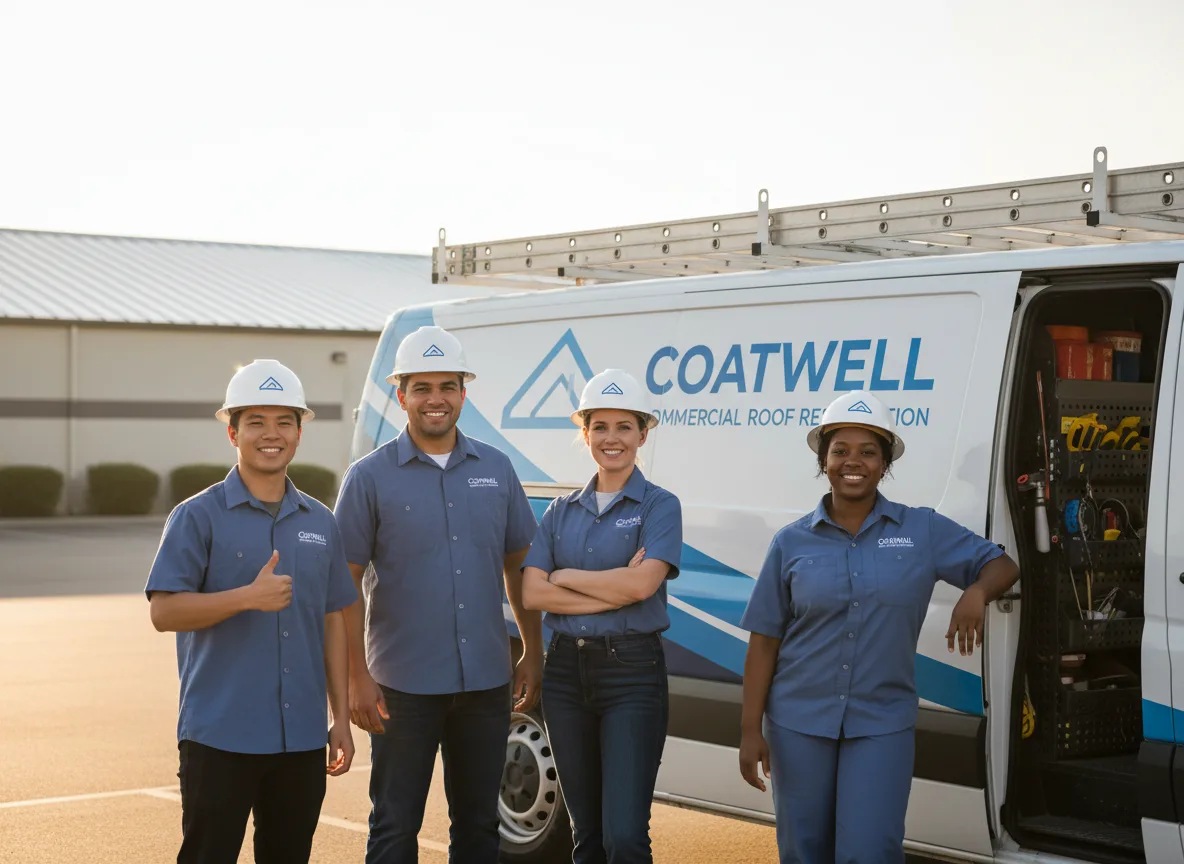 Commercial roof coating company in Mount Olive, IL